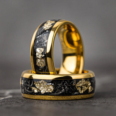 Klassisk herre-ring i gulltungsten – Tidløs styrke og eleganse